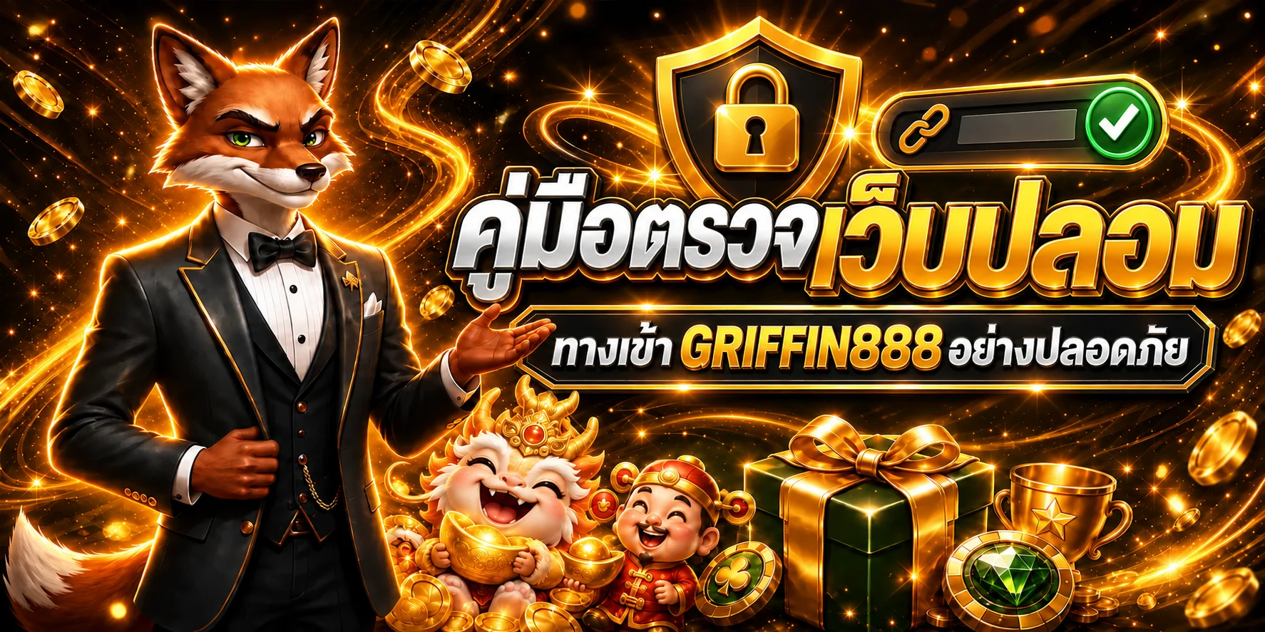GRIFFIN888 ทางเข้า วิธีตรวจเว็บปลอมก่อน Login